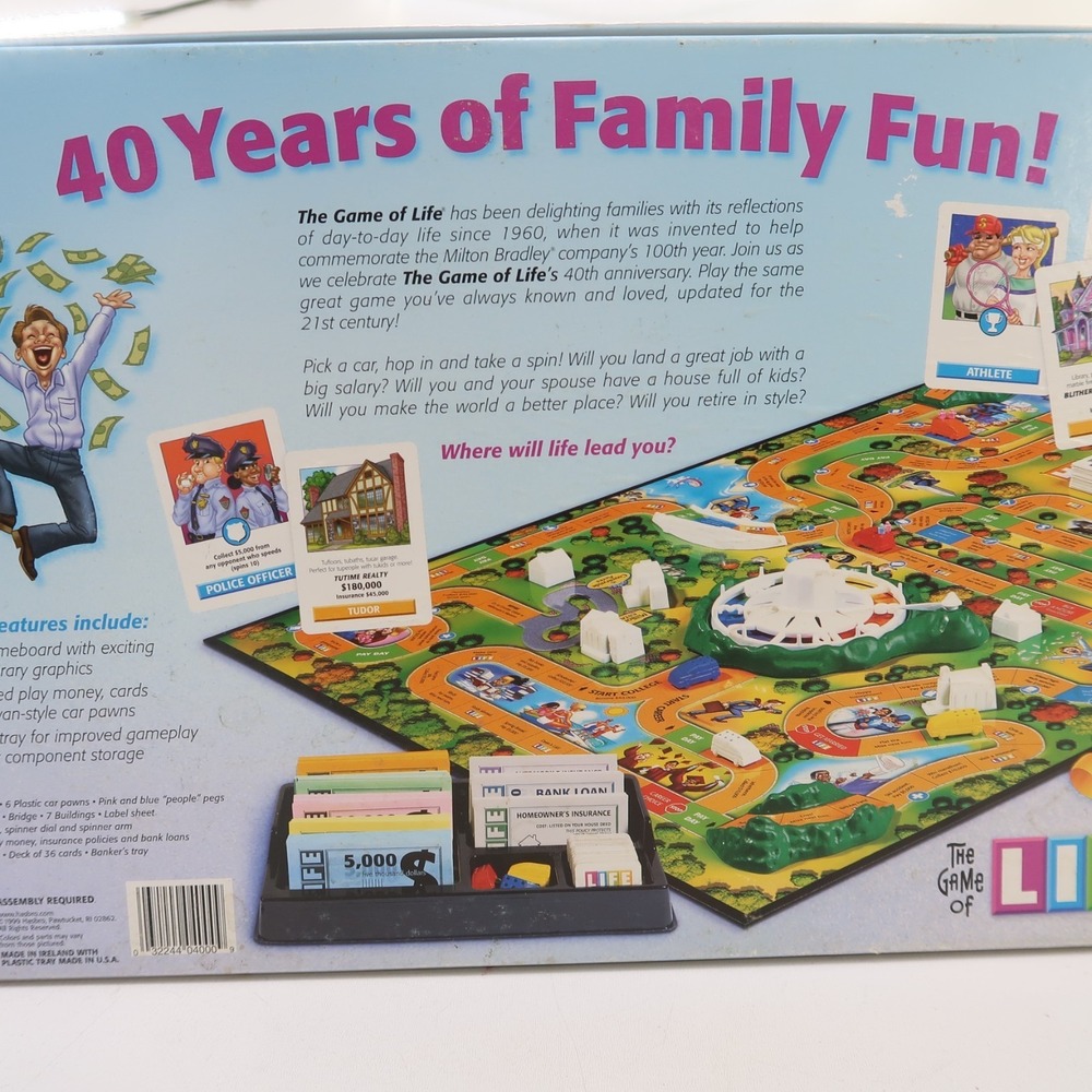 The Game of Life COMPLETE Milton Bradley 2000 Classic Game 40th Anniversary - Picture 2 of 10